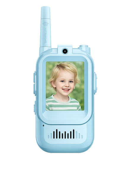 Walkie Talkies con Cámara para Niños