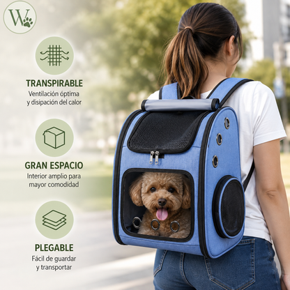 Mochila Transportín Transpirable WALEDALE