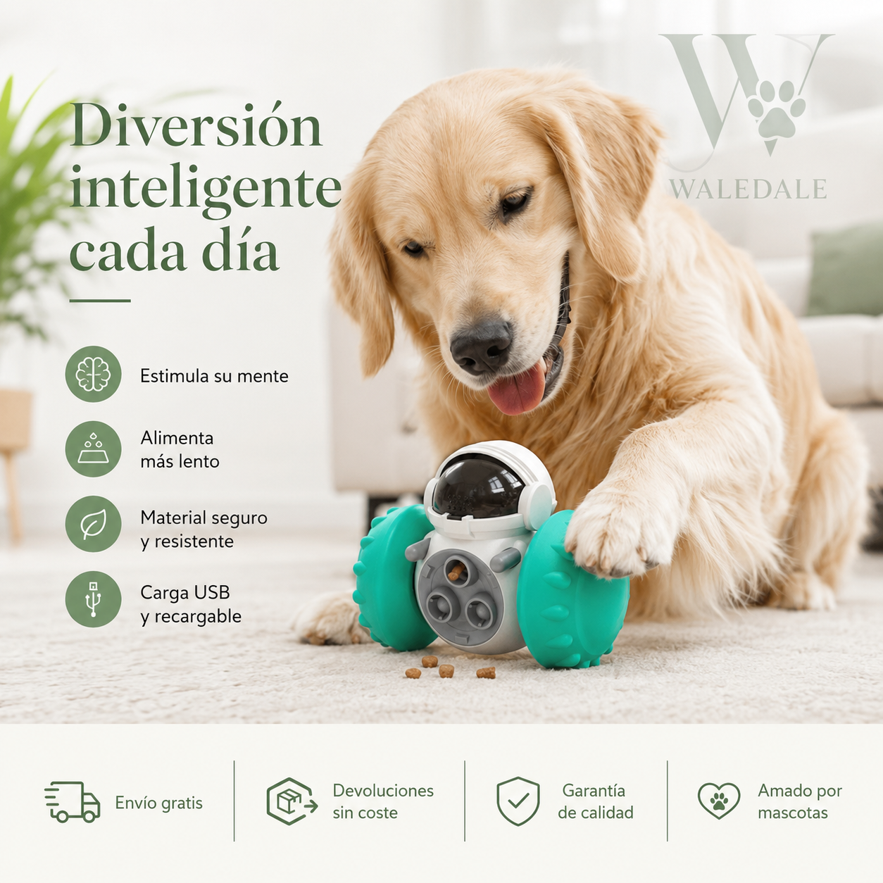 Juguete Interactivo Dispensador de Premios