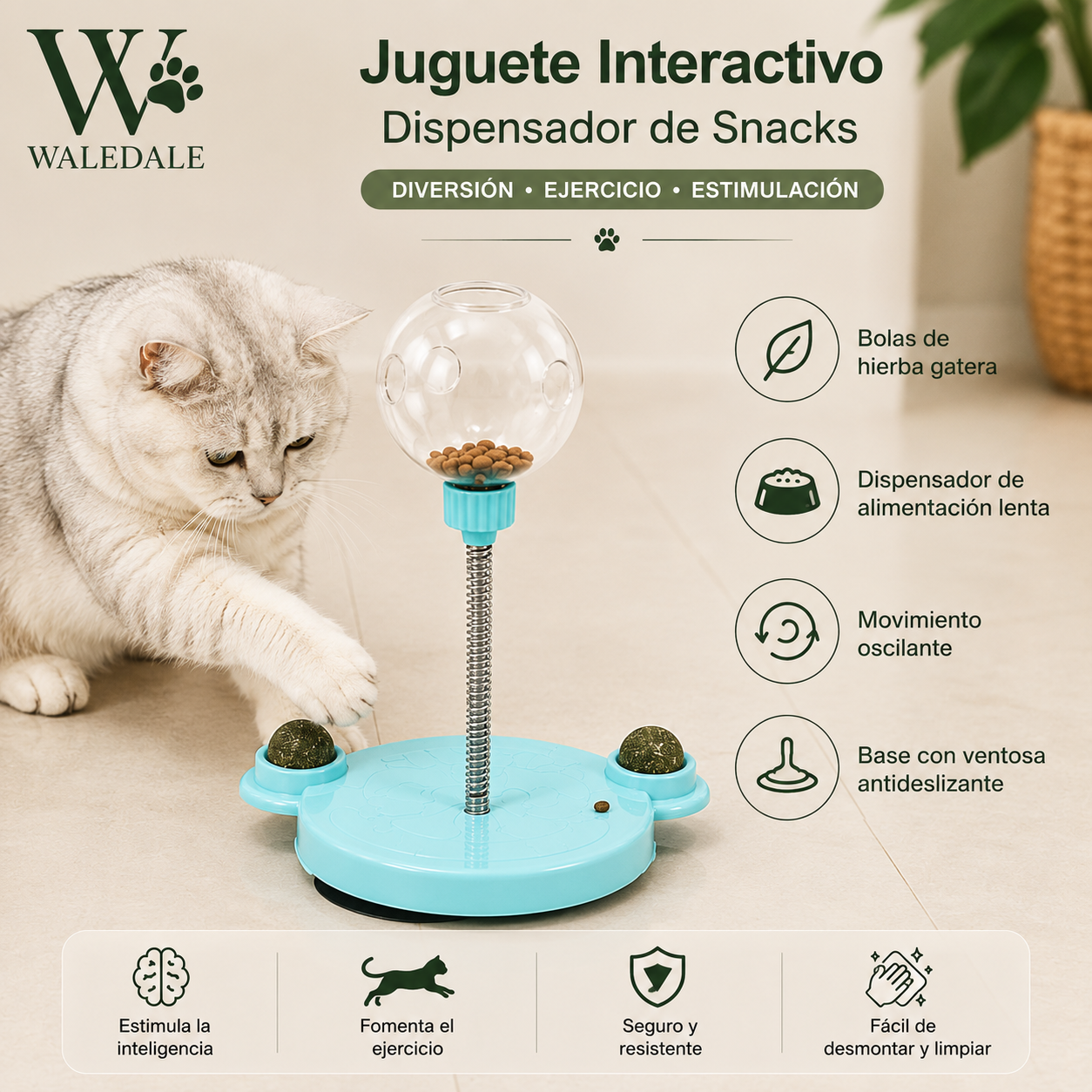 Juguete Interactivo Para Gatos 